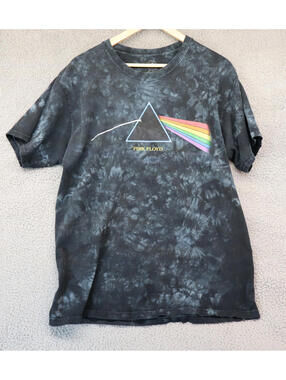 Pink Floyd Dark Side Of Moon Hand Dyed Sundog Tye 2001 VTG